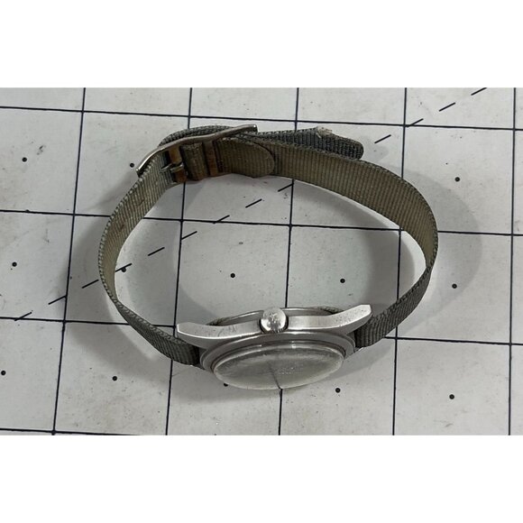 Vintage HAMILTON Avirex #921980 Military Style Wrist Watch C.1979 RARE Khaki - Picture 12 of 12